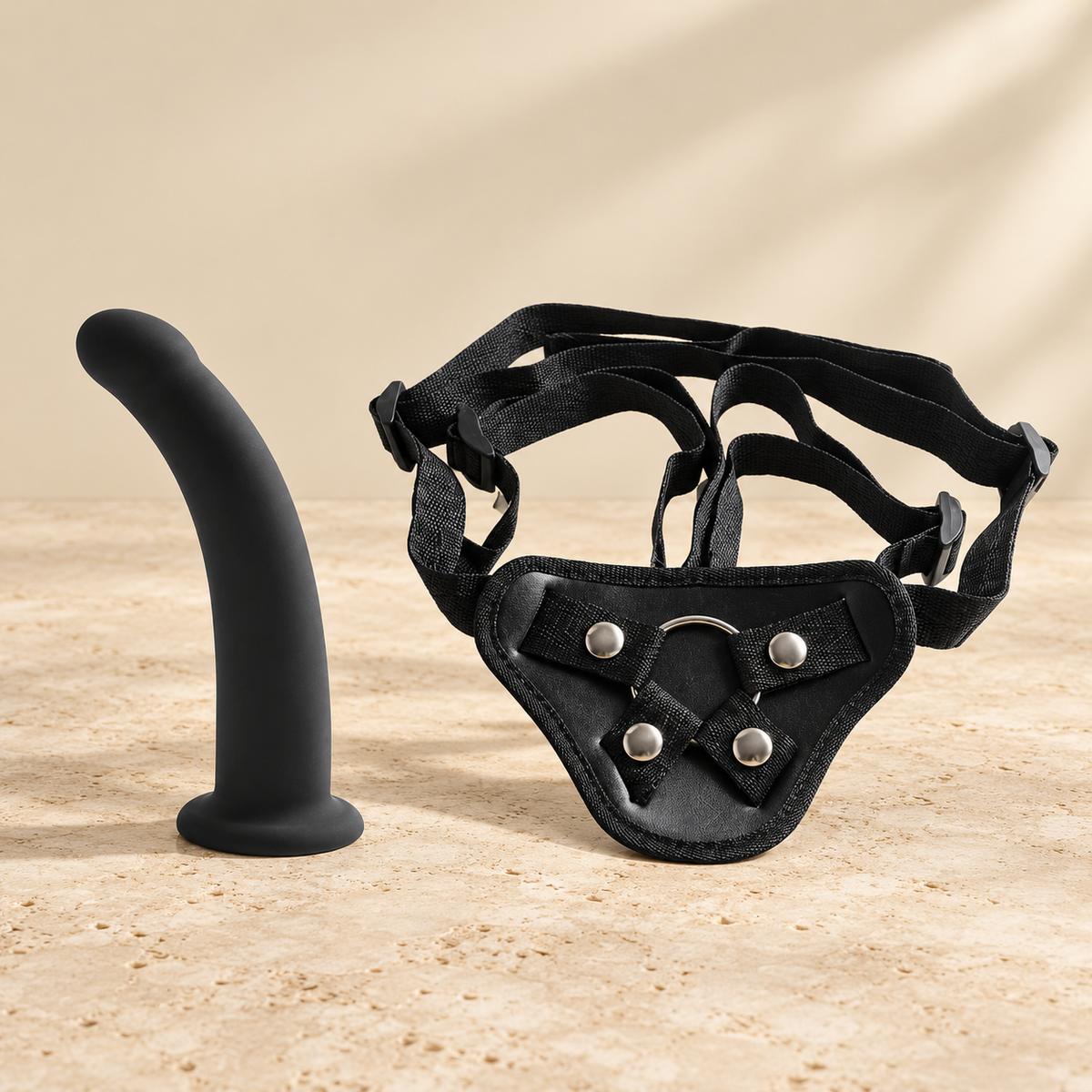 Forbidden Desire Harness™️ – Adjustable Strap-On Harness Set
