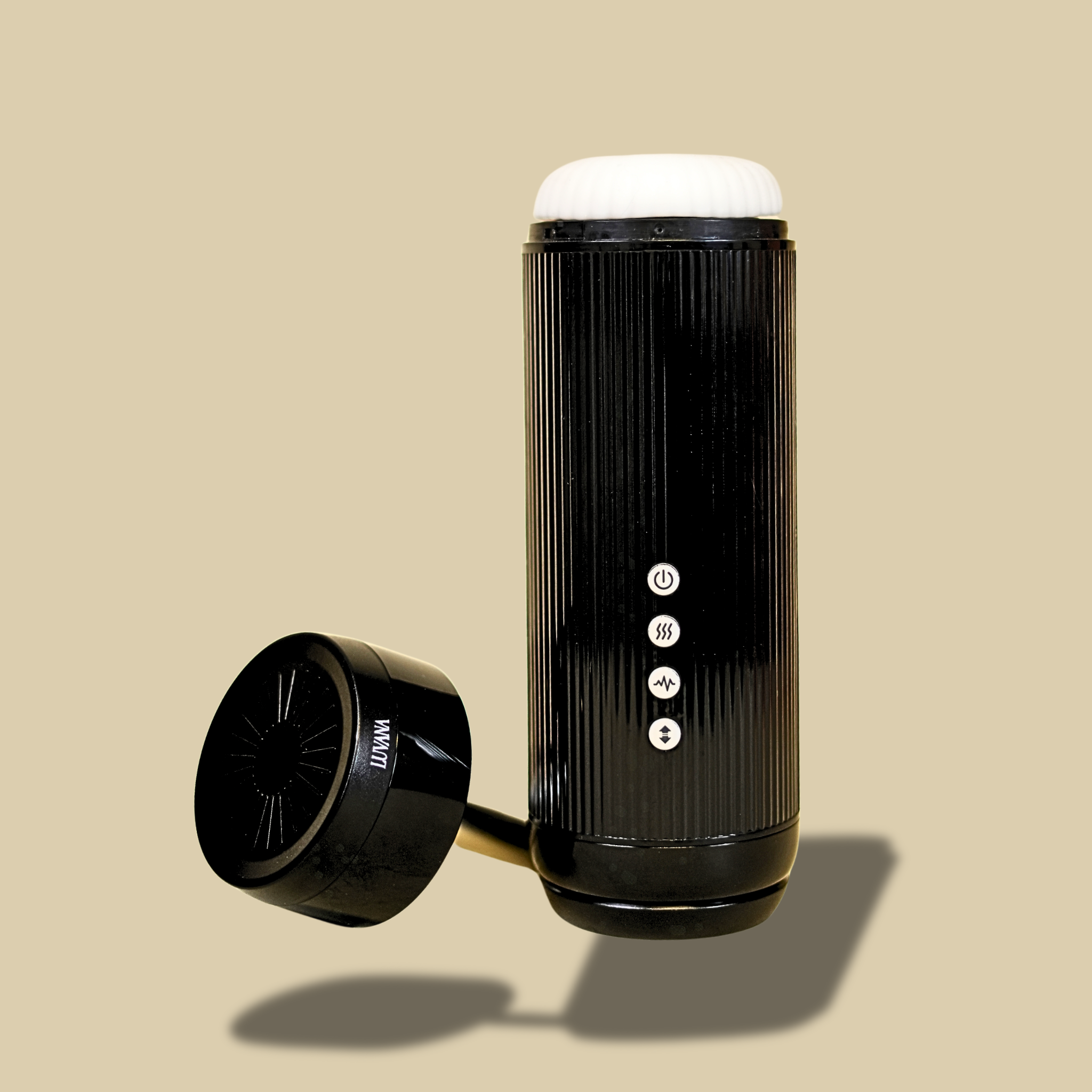 Maxi Pleasure Male Masturbator with Heating & 12 Vibration Modes