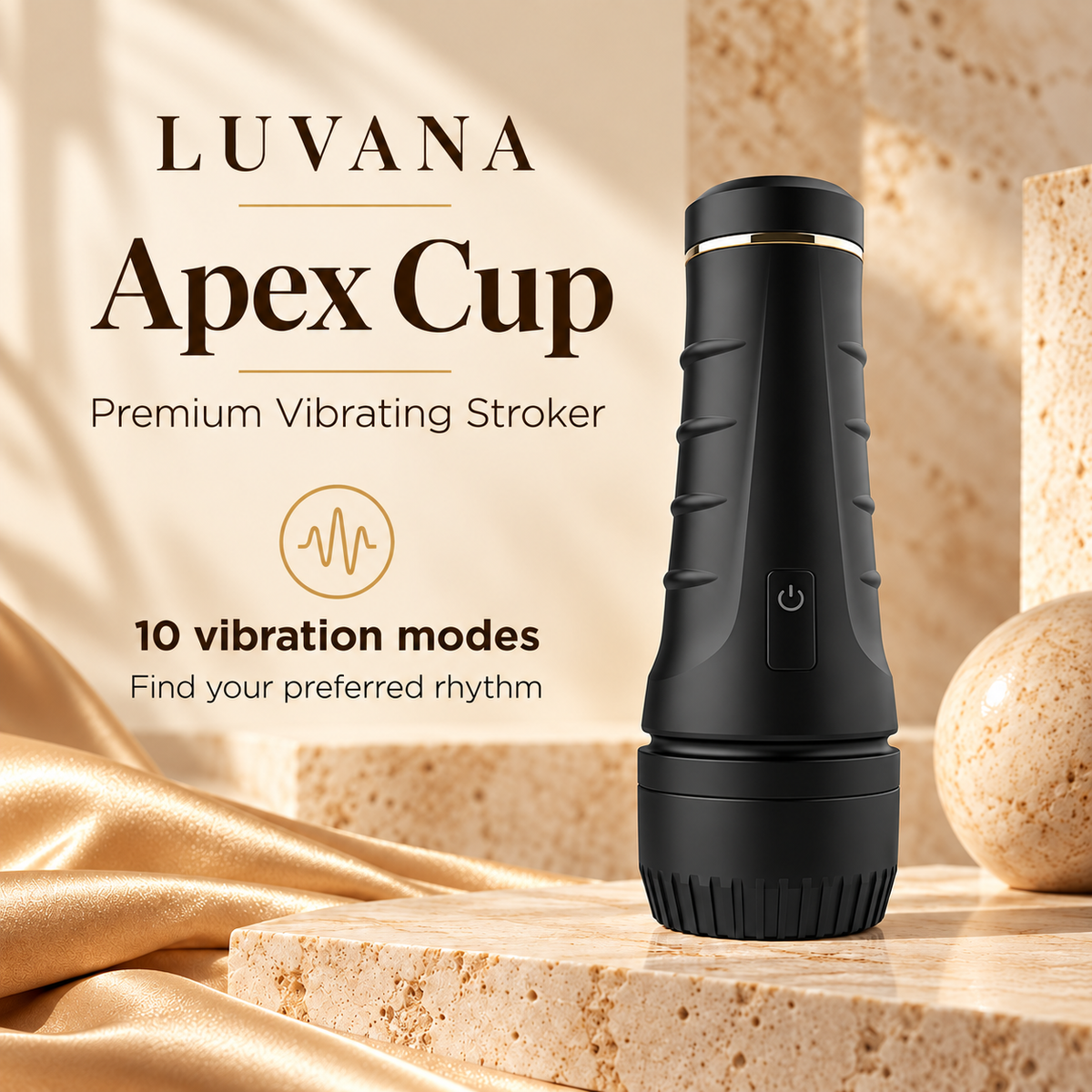 Apex Cup™ – Premium Vibrating Male Stroker