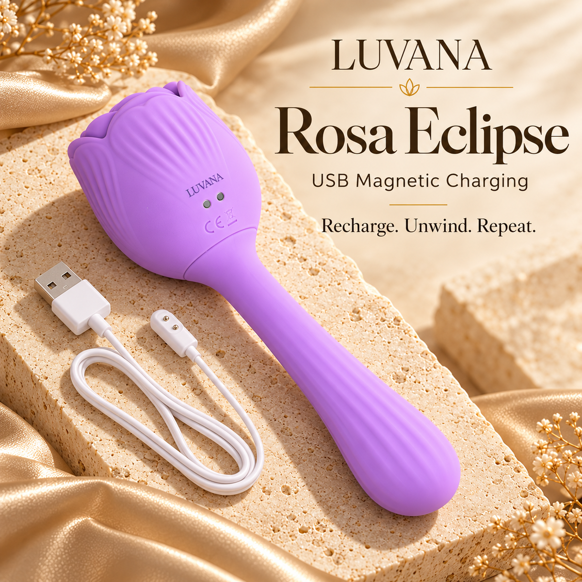 Rose Eclipse™️ – Dual Stimulation Rose Vibrator