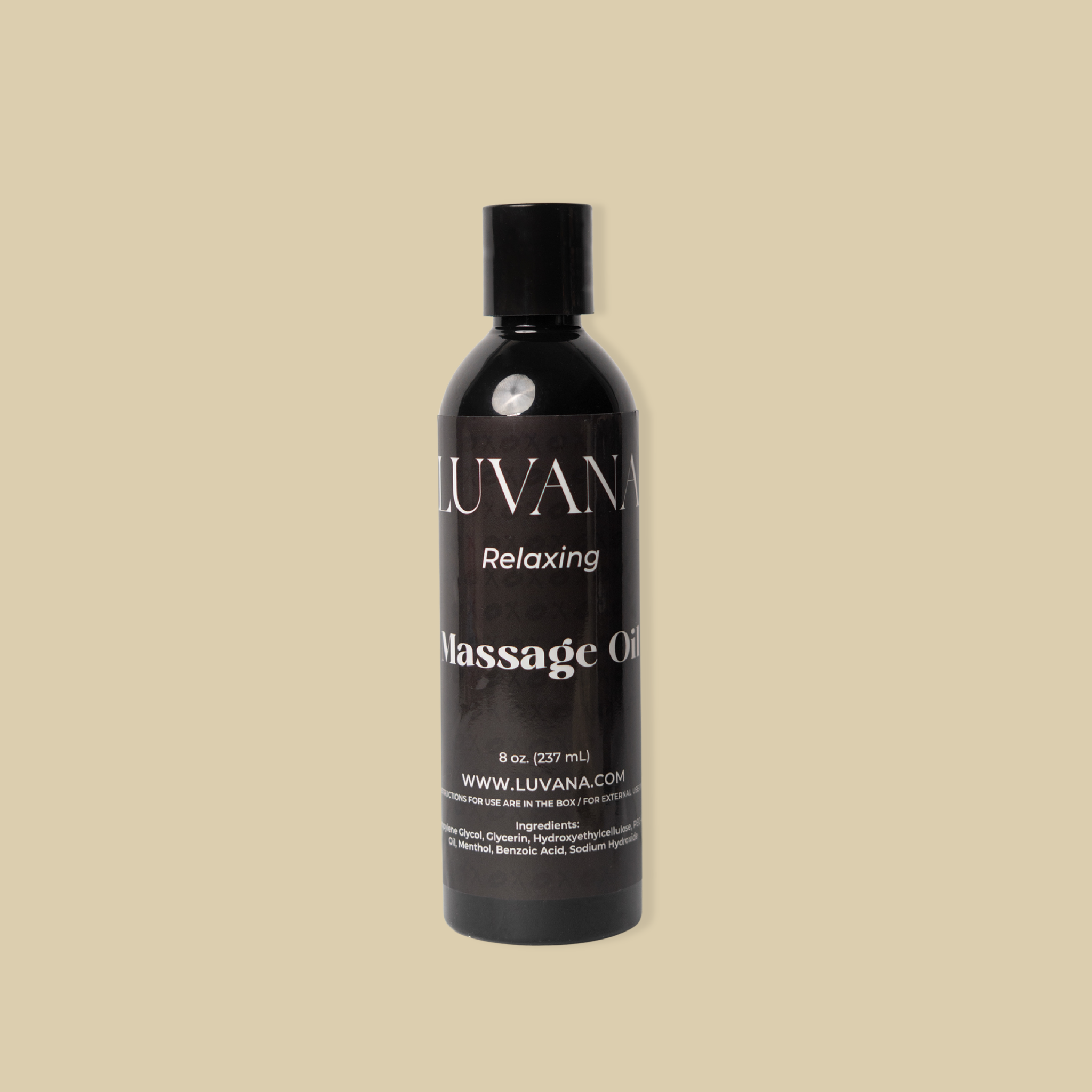 Luvana Lavender Massage Oil Made in Puerto Rico | Relaxing Body Oil