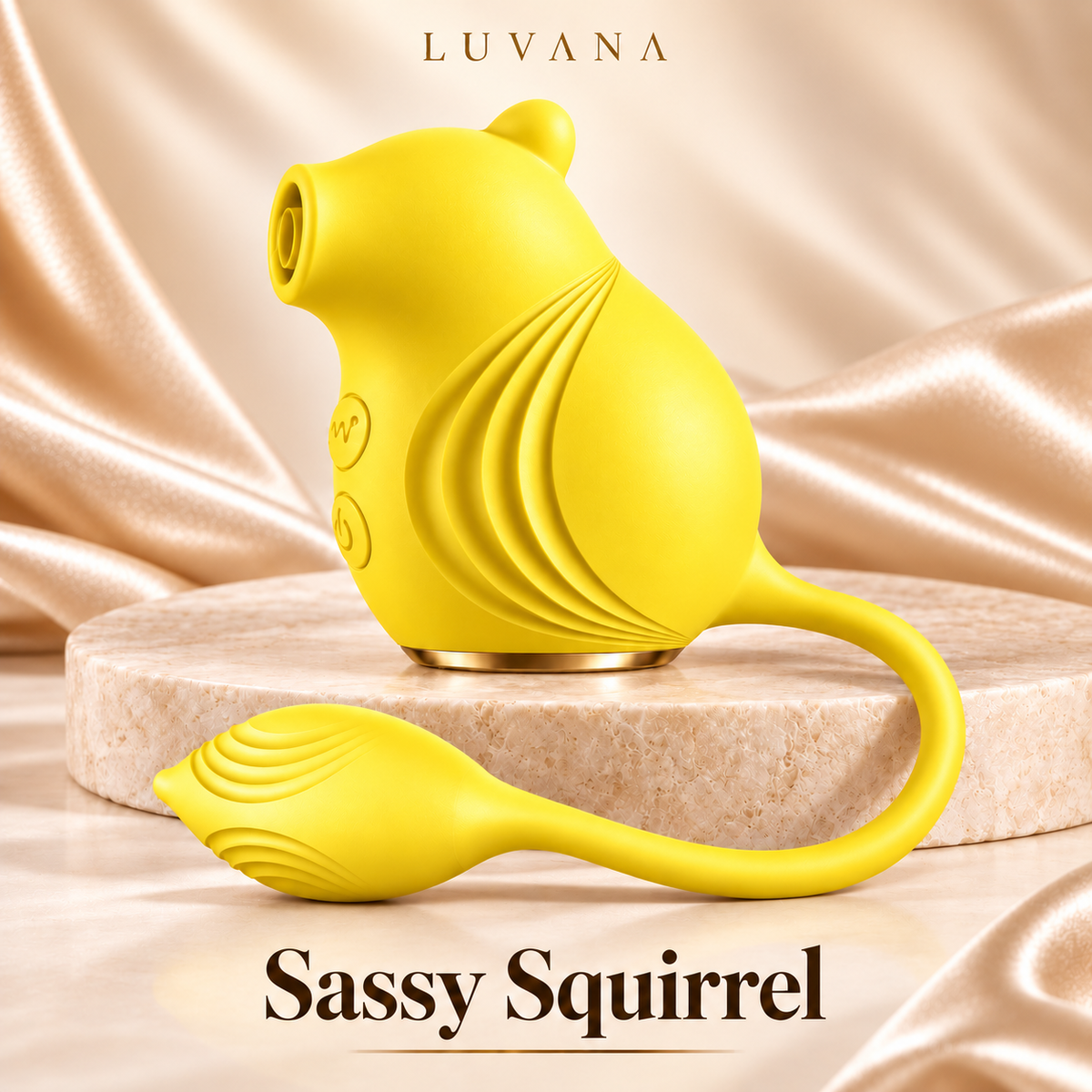 Sassy Squirrel™ Dual Pleasure Vibrator