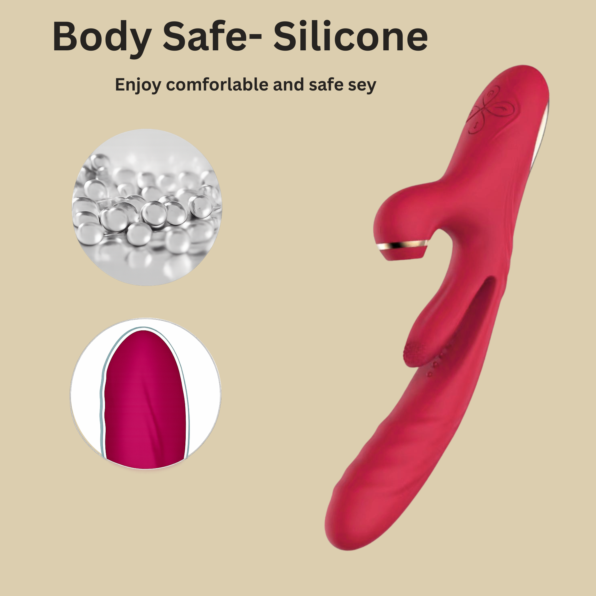 Triple Desire™️ – Luxury Triple-Stimulation Rabbit Vibrator