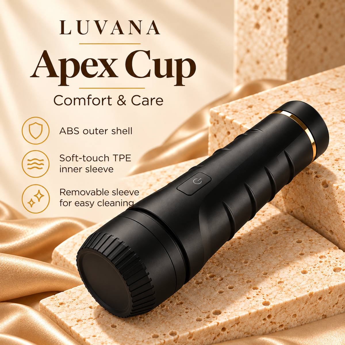 Apex Cup™ – Premium Vibrating Male Stroker