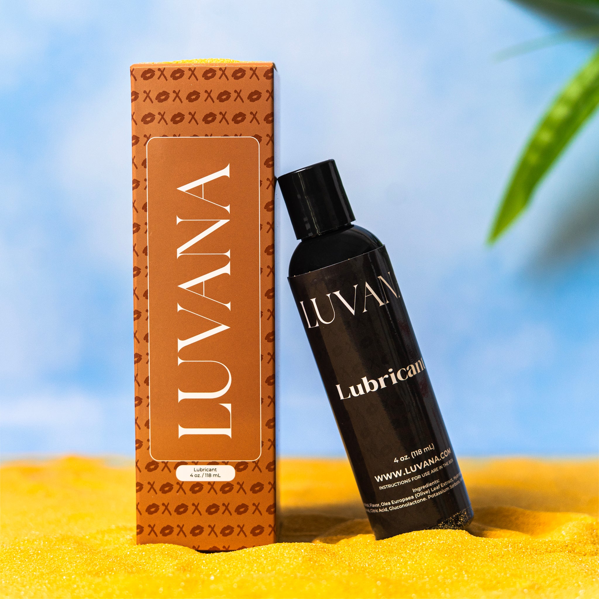 Lubricante comestible de Luvana