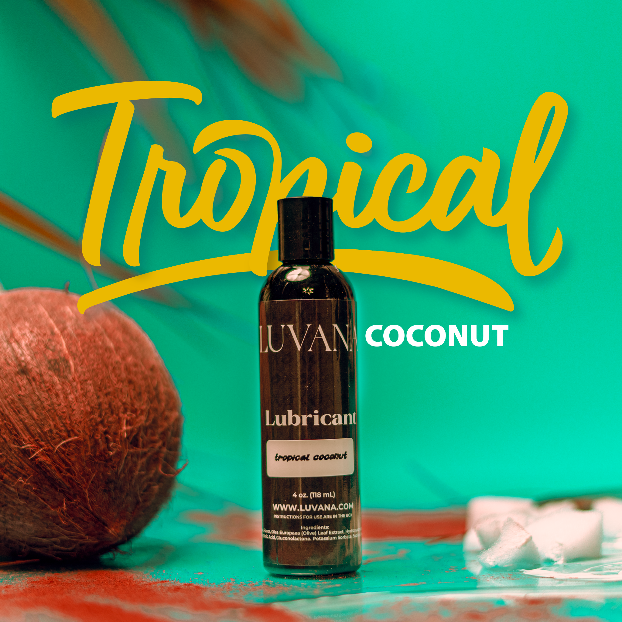 Lubricante comestible de Luvana