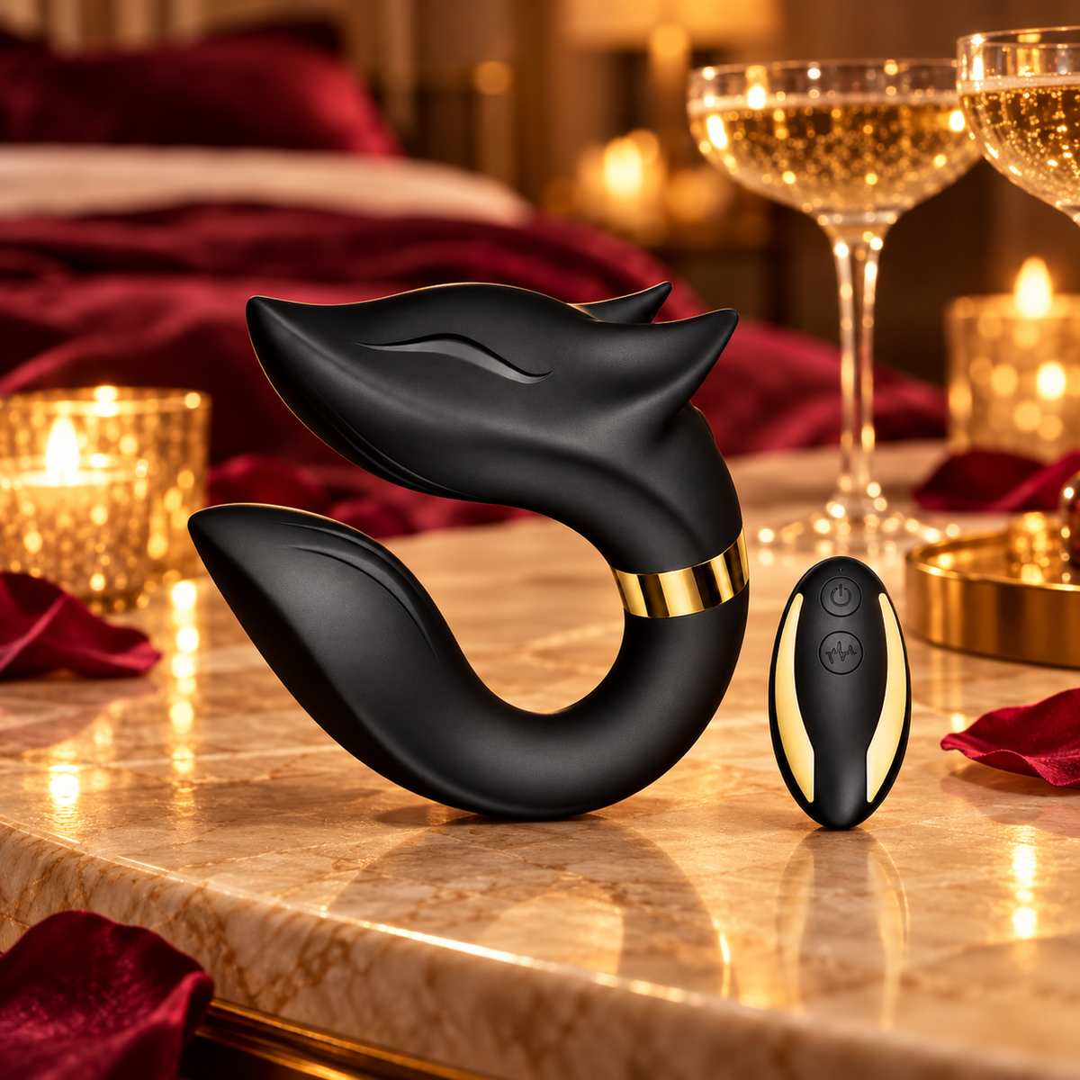 Foxy Flirt Wearable Vibrator with Remote Control