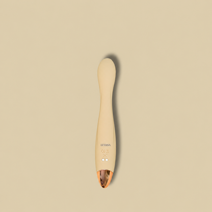 G-Spot Vibrating Wand – 10 Vibration Modes – Waterproof – Beige
