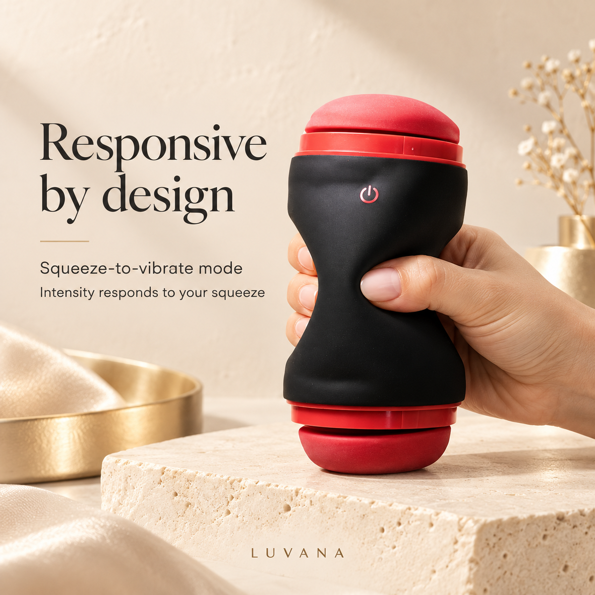 IGNIS Interactive Pressure-Control Device – Dual Motor Vibration Technology