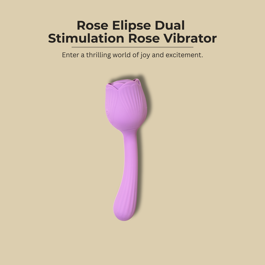 Rose Eclipse™️ – Dual Stimulation Rose Vibrator