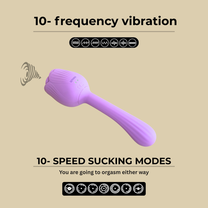 Rose Eclipse™️ – Dual Stimulation Rose Vibrator