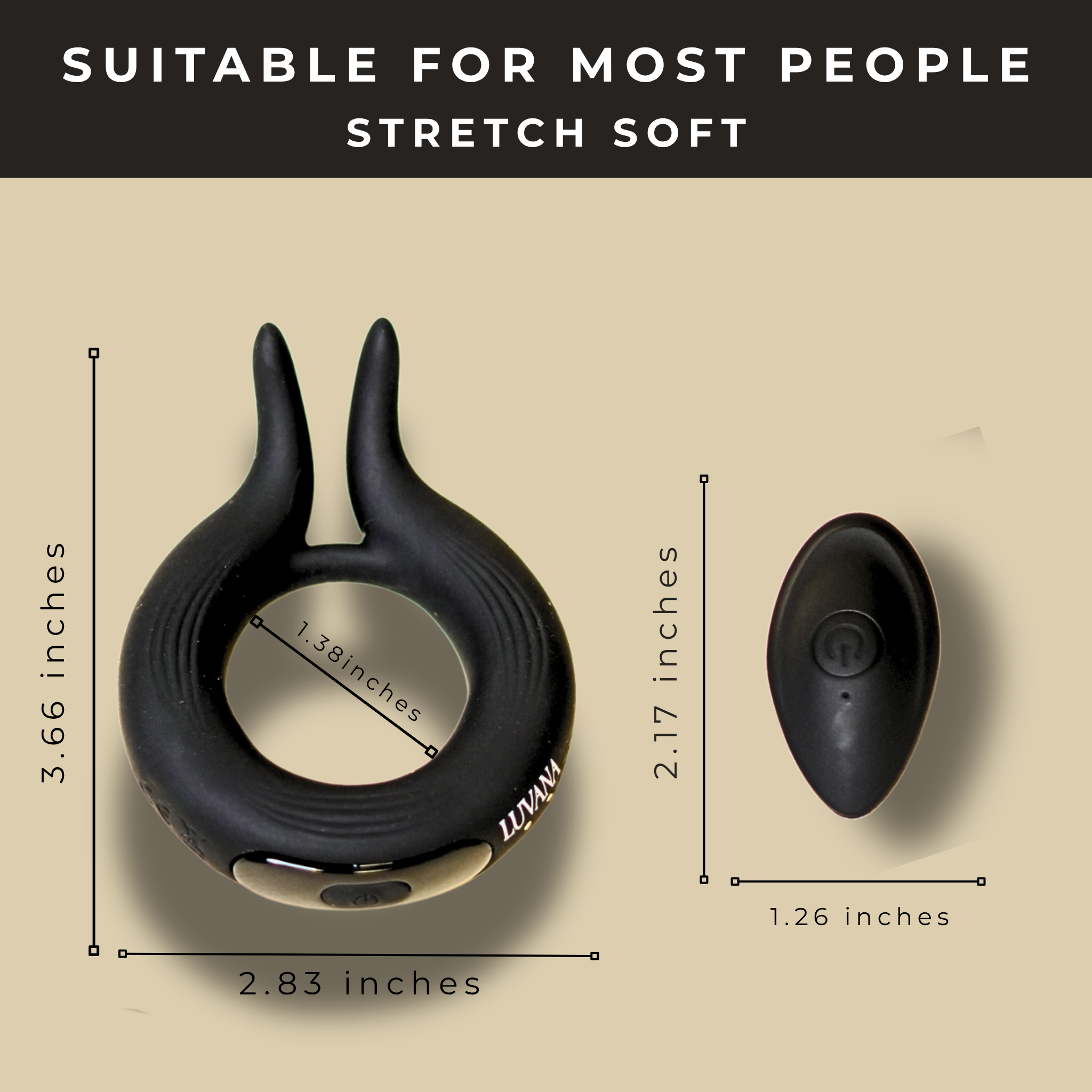 Luvana Voltage Ring cock ring  remote control