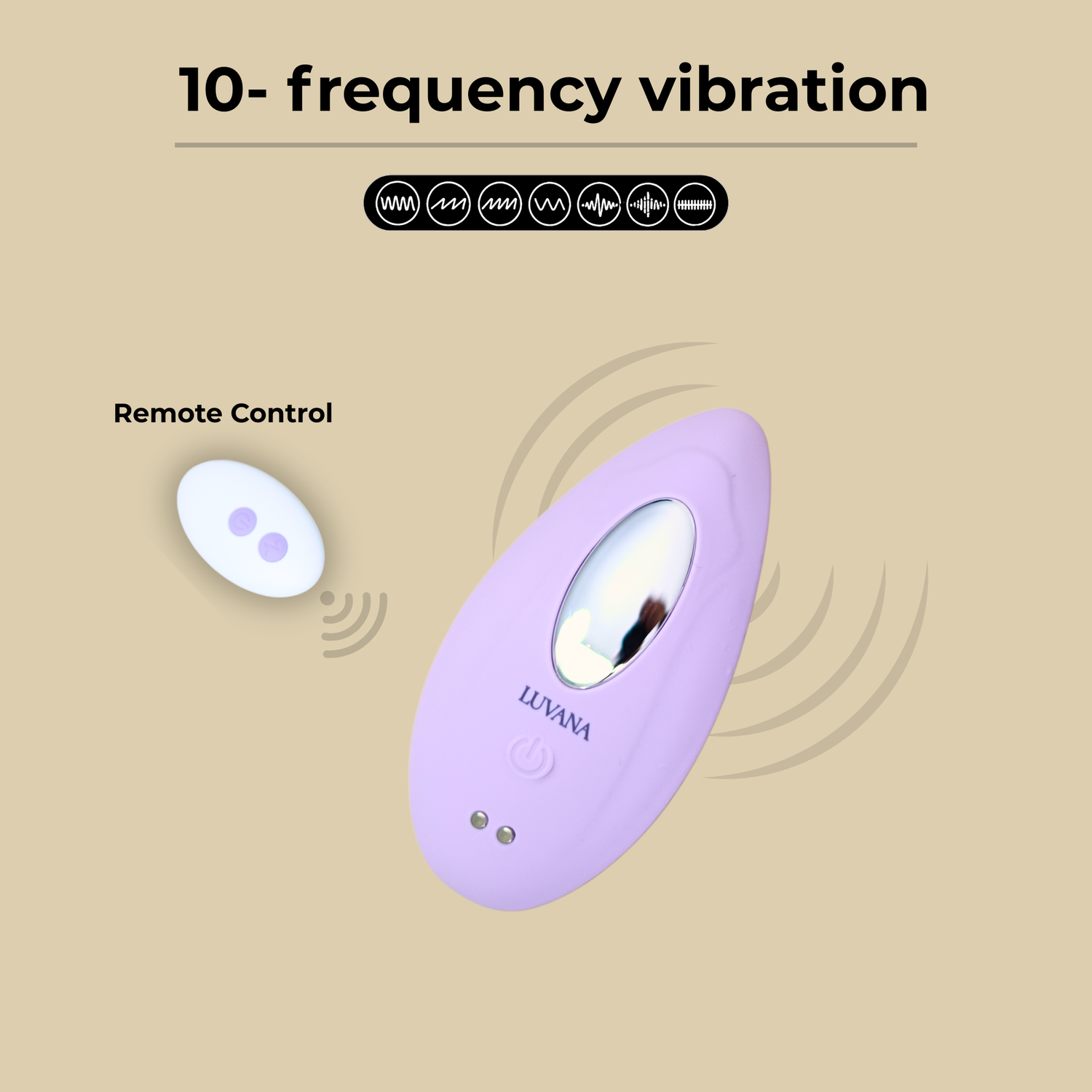 Aura Íntima™ – Hands-Free Wearable Vibrator with Remote Control