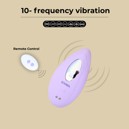 Aura Íntima™ – Hands-Free Wearable Vibrator with Remote Control