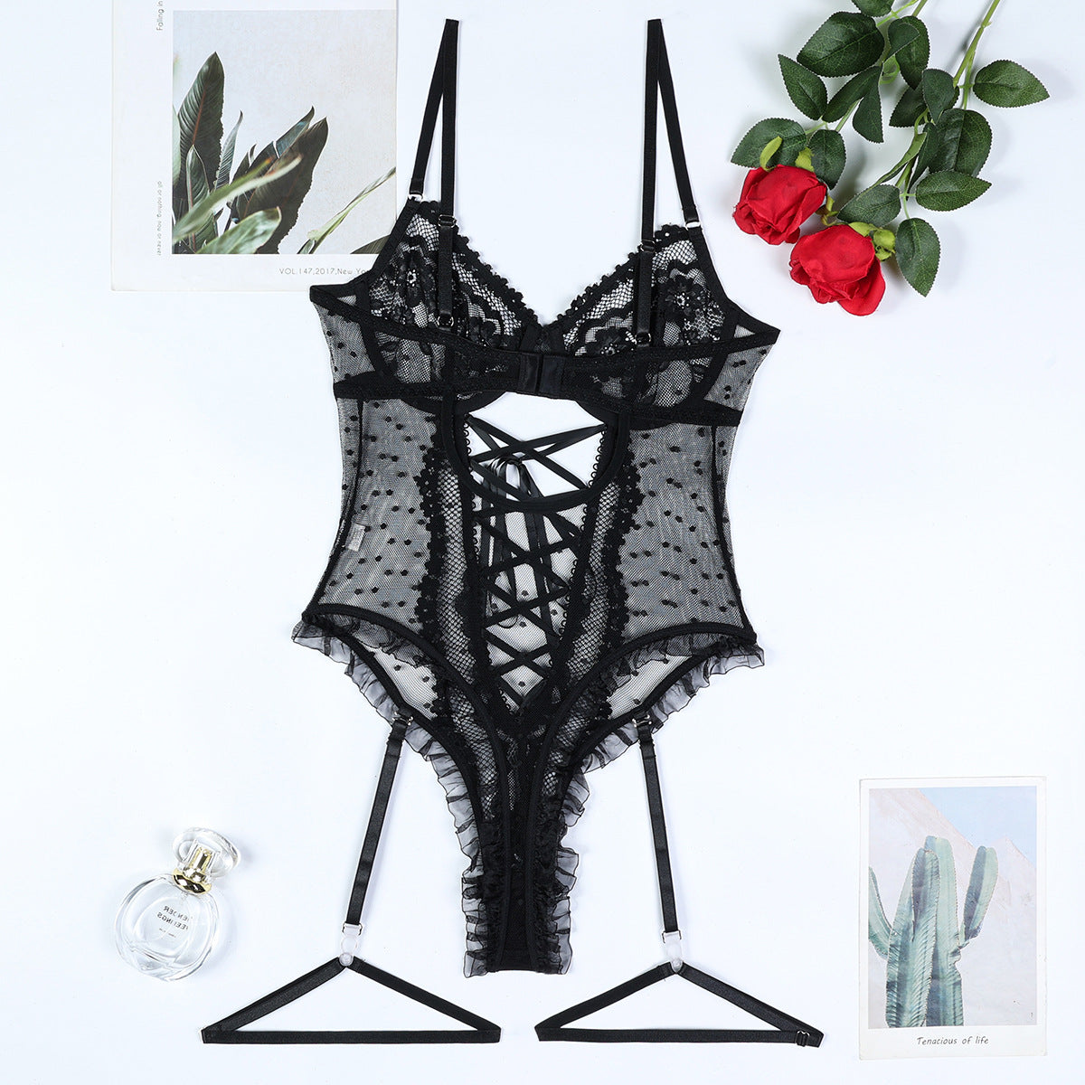 Amour Lace-Up Teddy
