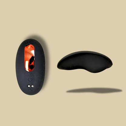 Beso de terciopelo con control de aplicación 