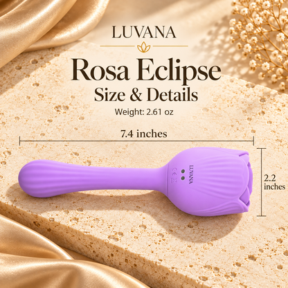 Rose Eclipse™️ – Dual Stimulation Rose Vibrator