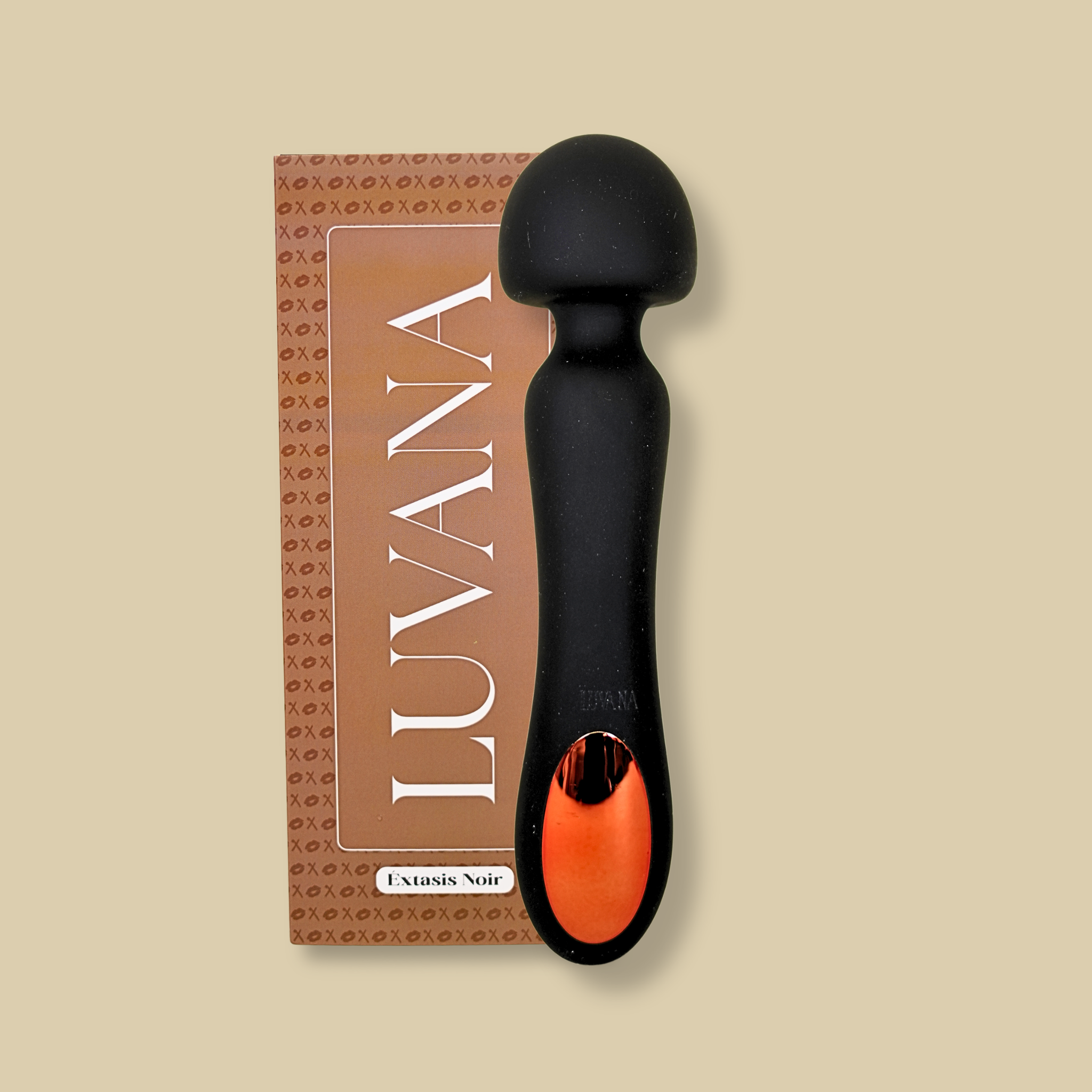 Èxtasis Noir Wand Massager | Powerful Deep Rumbly Waterproof Wand