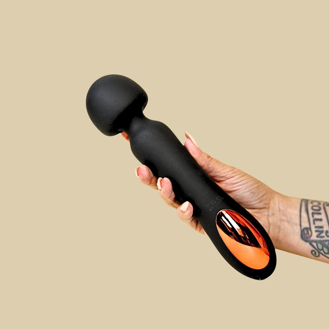 Èxtasis Noir Wand Massager | Powerful Deep Rumbly Waterproof Wand