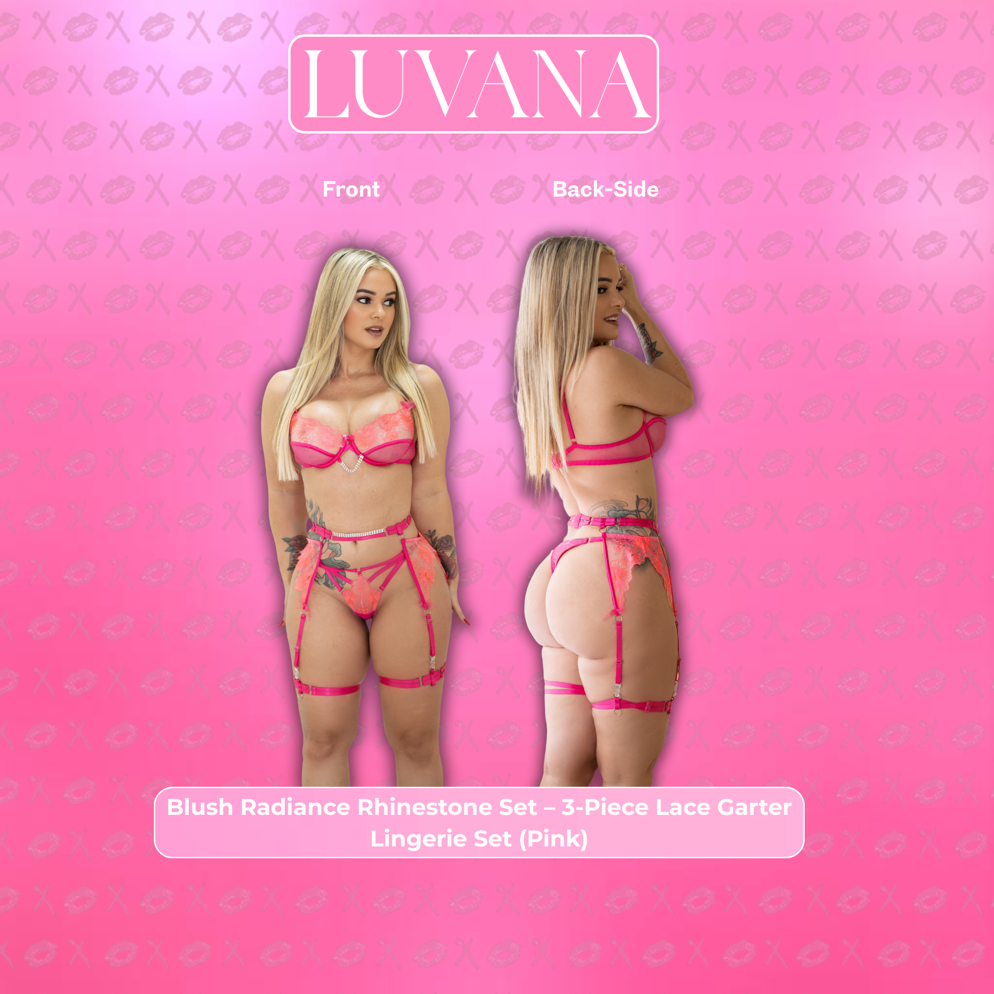 Eternal Rose Set – Valentine’s Intimacy Bundle (Obsidian Rose + Lingerie + Lubricant) | 15% Off