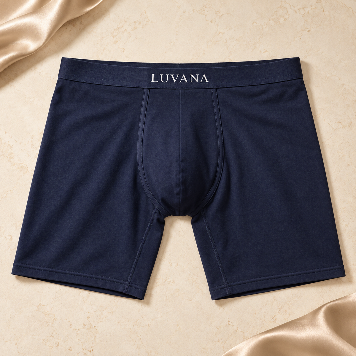 Luvana Men’s Boxer Briefs 3-Pack – Premium Cotton Comfort Underwear for Men