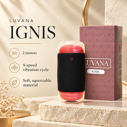 IGNIS Interactive Pressure-Control Device – Dual Motor Vibration Technology