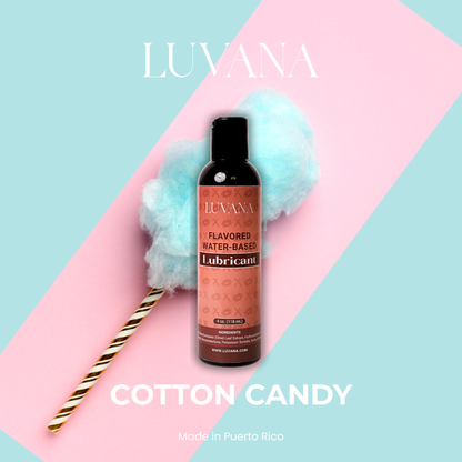 Luvana Edible Water-Based Lubricant – Flavored, Toy &amp; Condom Safe (Made in Puerto Rico)