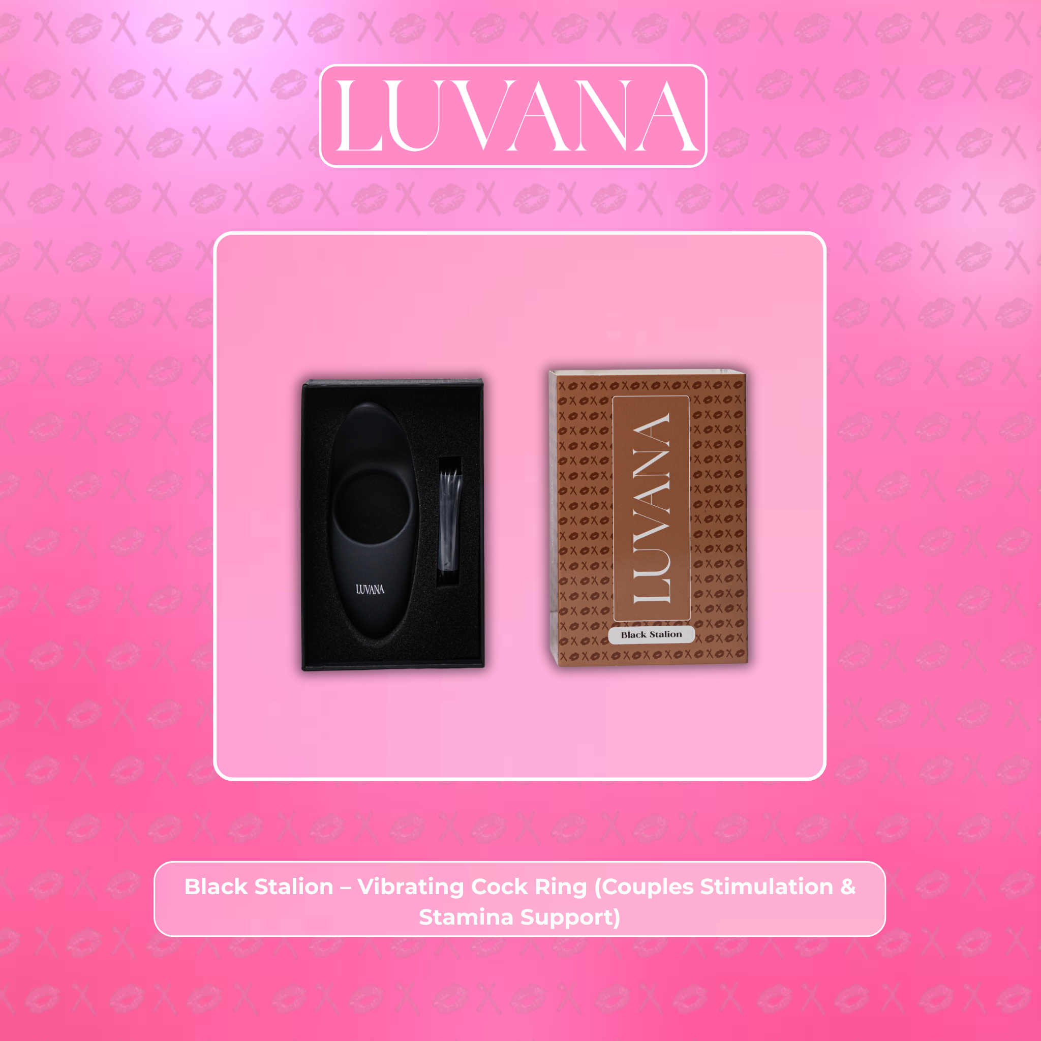 Black Stallion Experience – Valentine’s Couples Bundle (Cock Ring + Lingerie + Lubricant) | 15% Off