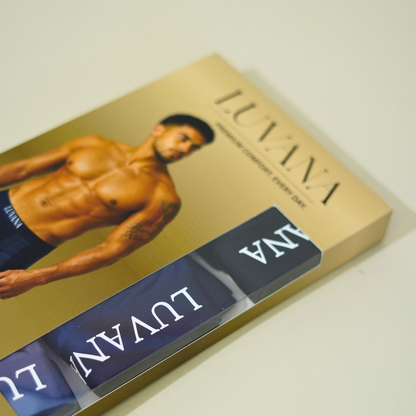 Luvana Men’s Premium Modal Boxers – 3-Pack