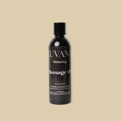 Luvana Lavender Massage Oil Made in Puerto Rico | Relaxing Body Oil