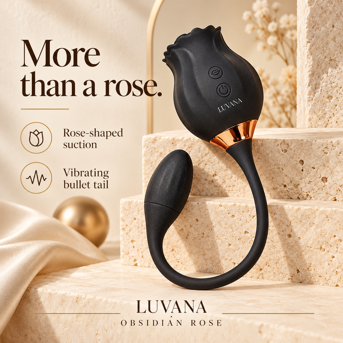 Rosa de obsidiana