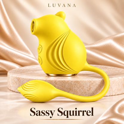 Sassy Squirrel™ Dual Pleasure Vibrator