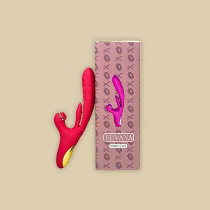 Triple Desire™️ – Luxury Triple-Stimulation Rabbit Vibrator