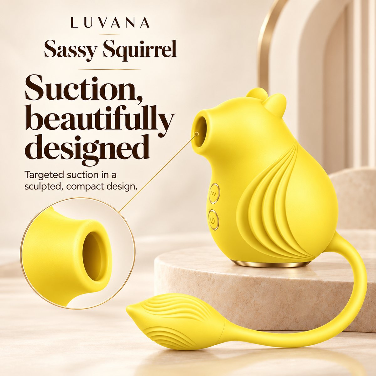 Sassy Squirrel™ Dual Pleasure Vibrator