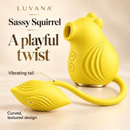 Sassy Squirrel™ Dual Pleasure Vibrator