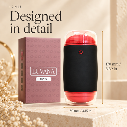 IGNIS Interactive Pressure-Control Device – Dual Motor Vibration Technology