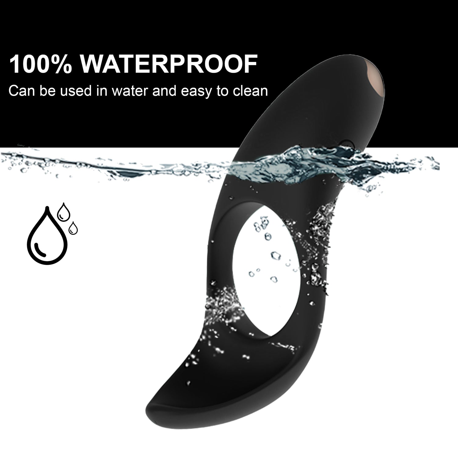 Black Stallion 100 % waterproof Can be used in water and easy to clean