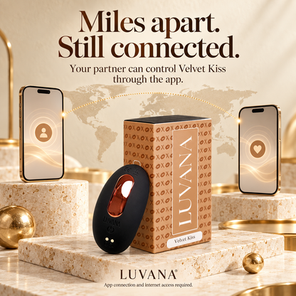 Velvet Kiss – Limited Edition Wearable Vibrator with App Control (Couples &amp; Hands-Free)