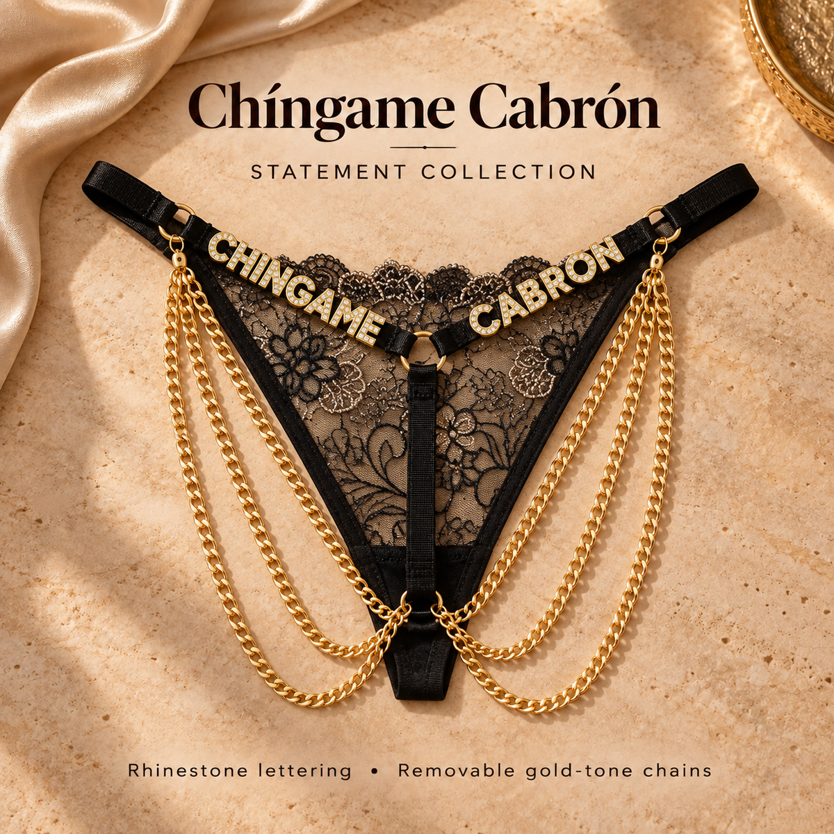 Luvana Statement Panties – Chíngame Cabrón Edition