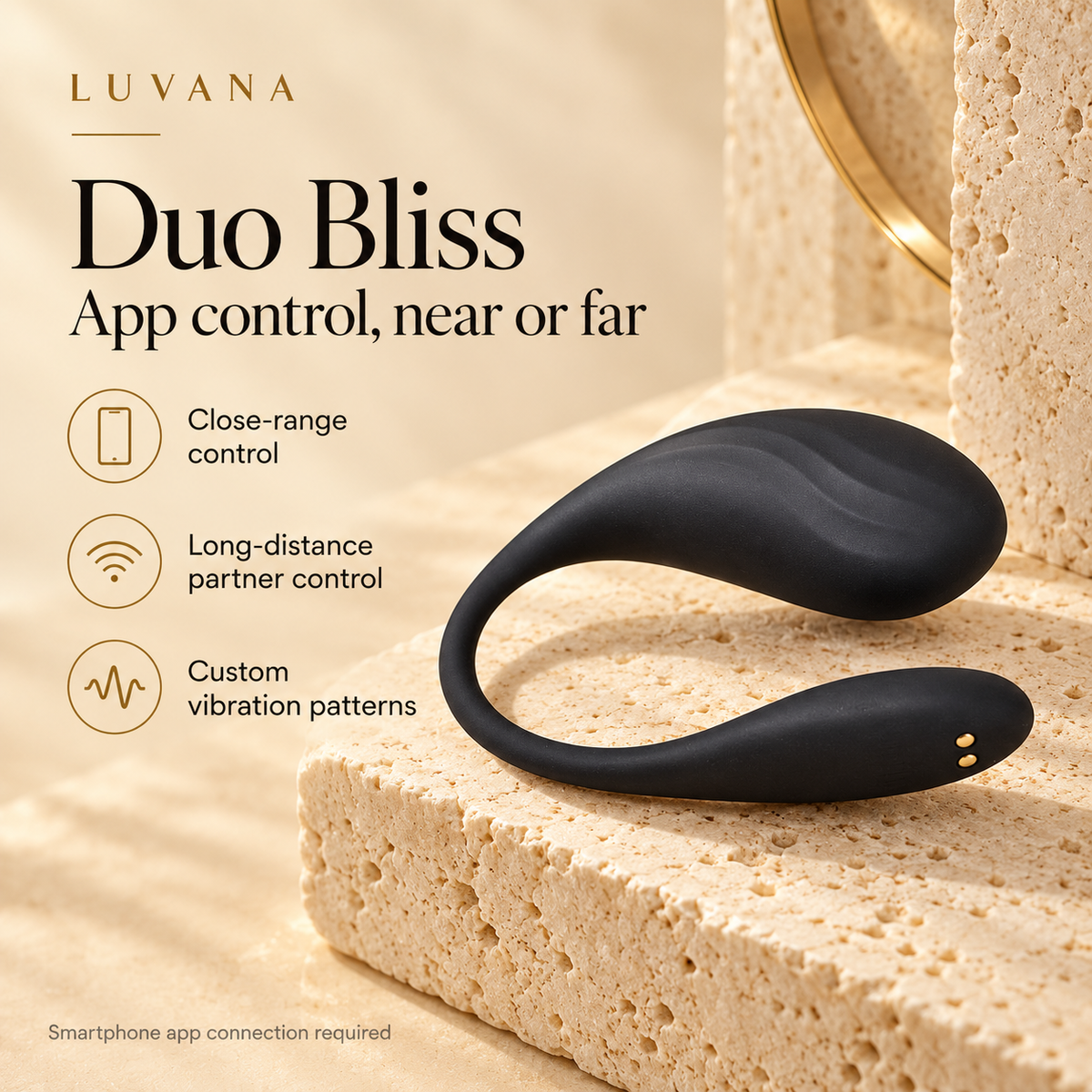 Duo Bliss Wearable Vibrator with App Control | Couples &amp; Solo