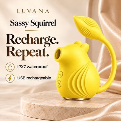 Sassy Squirrel™ Dual Pleasure Vibrator