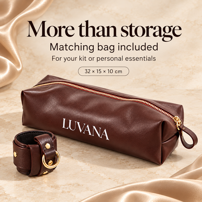 Luvana Leather Discovery Set (11-Piece Luxury Play Collection)
(Maroon)