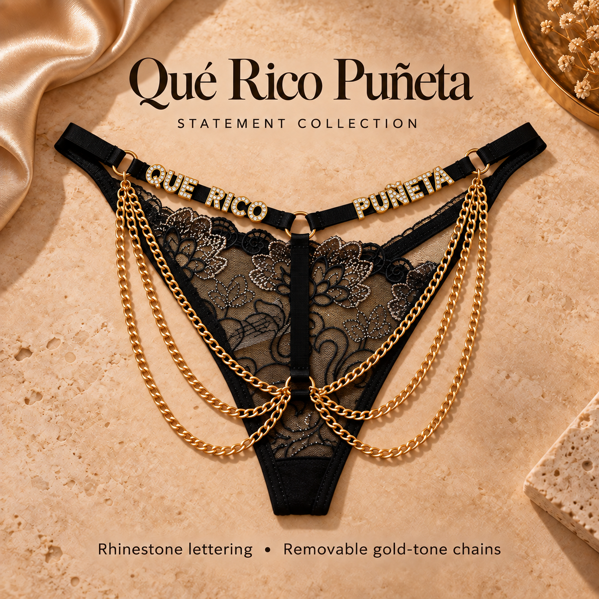 Luvana Statement Panties – Que Rico Puñeta Edition