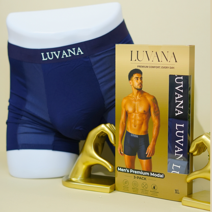 Luvana Men’s Premium Modal Boxers – 3-Pack