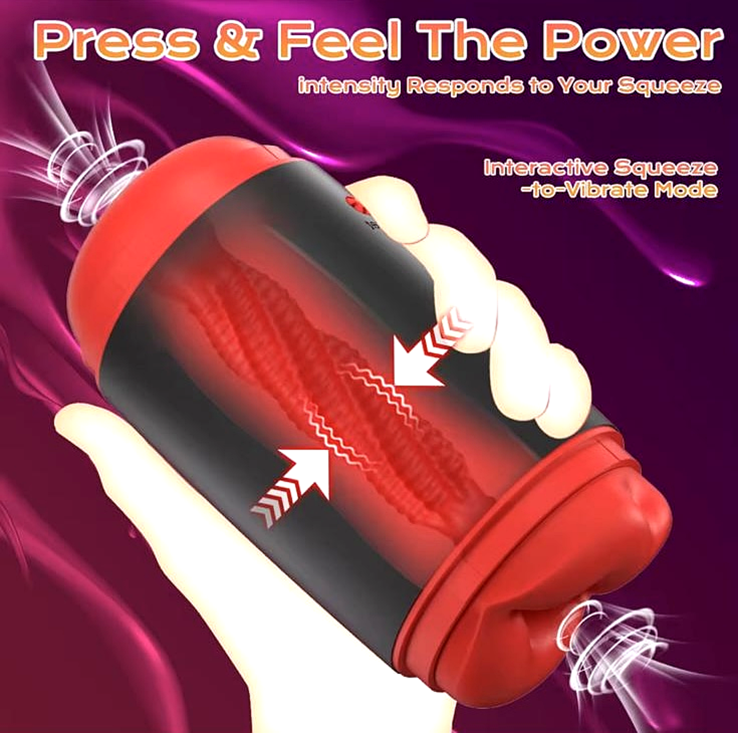 IGNIS Interactive Pressure-Control Device – Dual Motor Vibration Technology