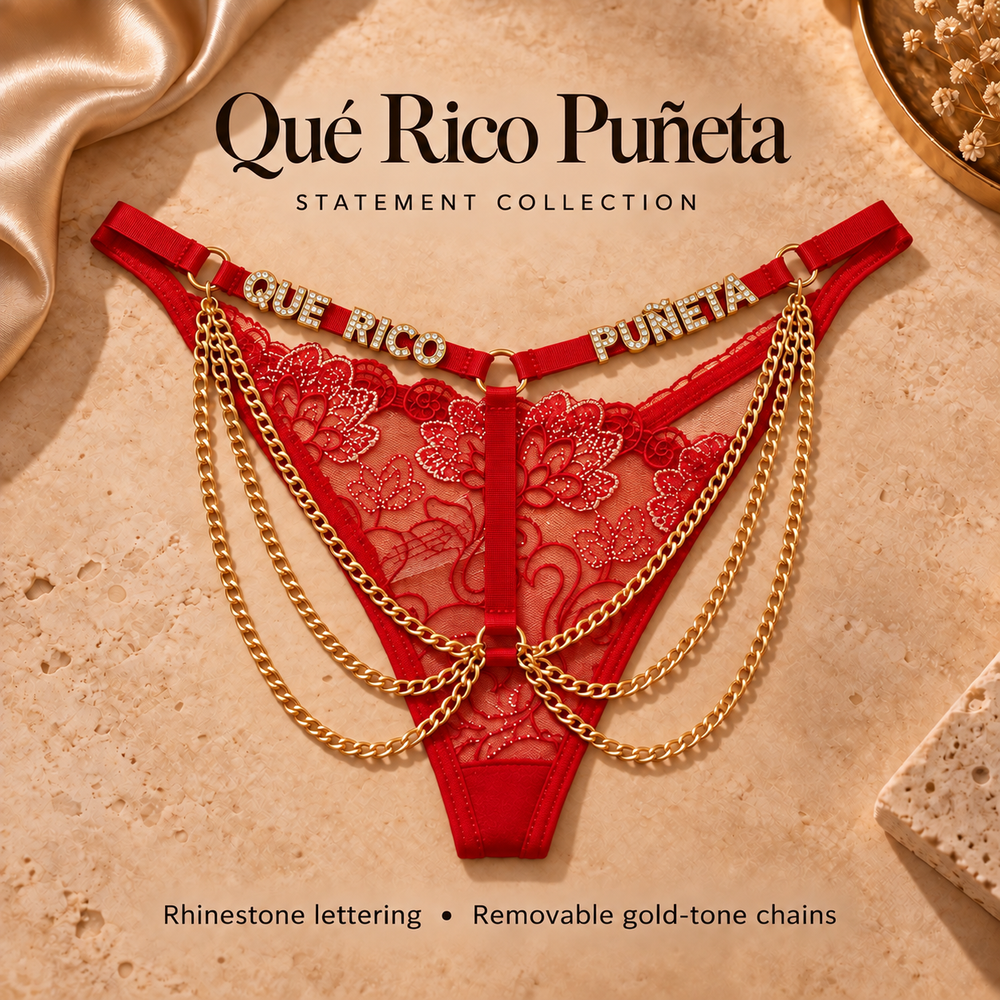Luvana Statement Panties – Que Rico Puñeta Edition
